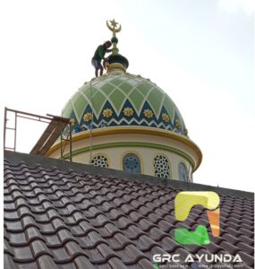 Kubah Masjid Al-Amin Madiun