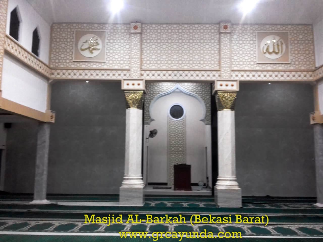 Bahan Bangunan masjid – Beberapa Kegunaan Menggunakan GRC Masjid Motif Islami