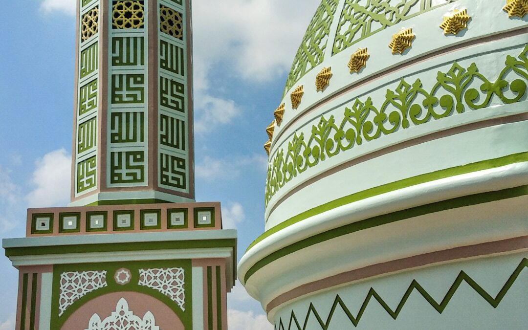 Gambar Menara Masjid GRC Paling Estetik