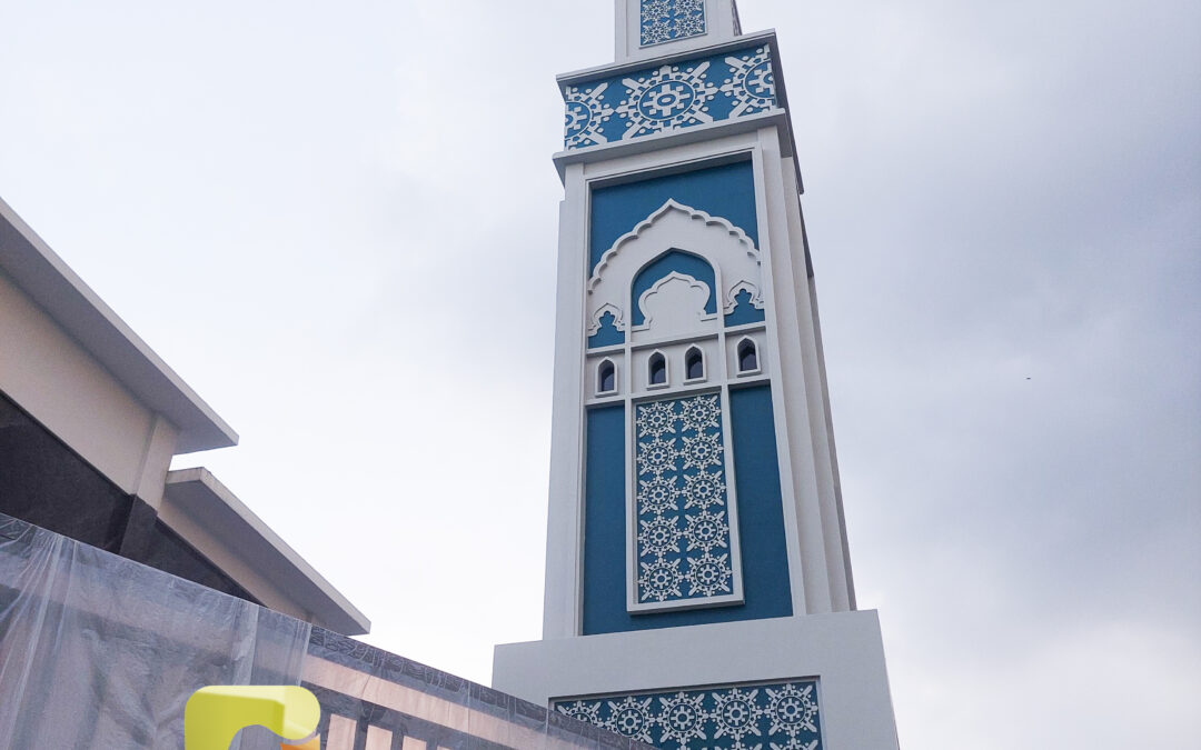 Wujudkan Masjid Megah dengan GRC Menara Masjid Malang