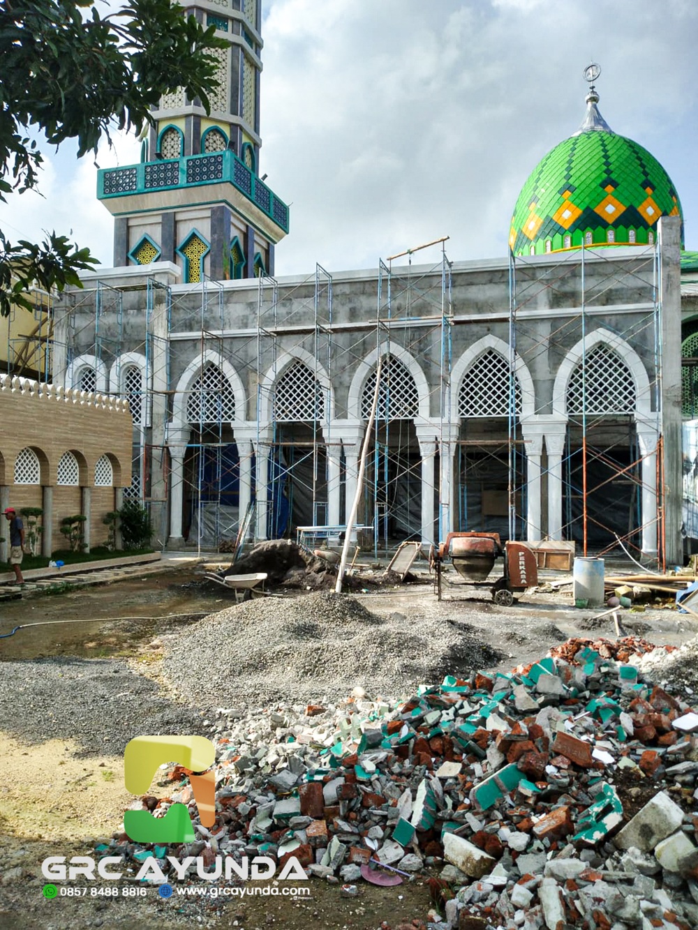 pabrik GRC krawangan masjid